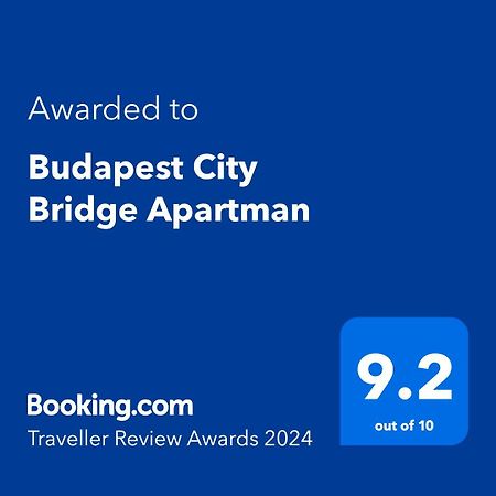 Budapest City Bridge Apartman 외부 사진